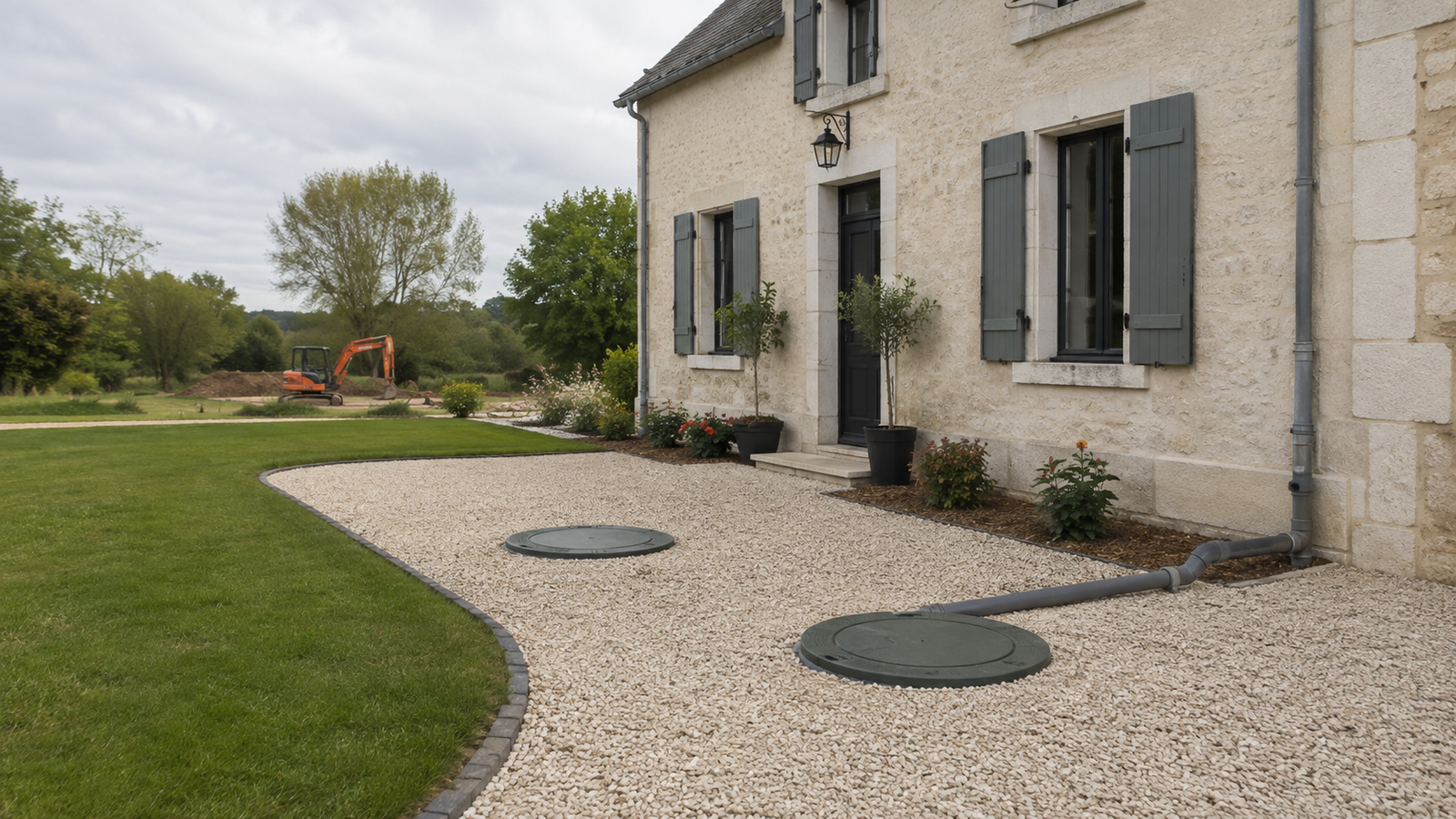 Remise en état à Finitions après assainissement – chantier JRTP